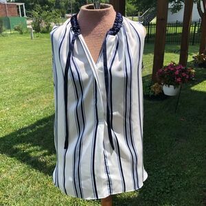 TOMMY HILFIGER striped sleeveless top